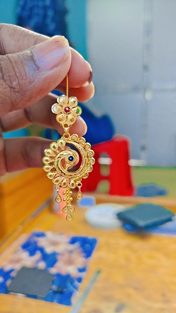 Peacock Motif Kanbala